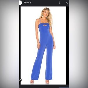 New with tags blue revolve jumpsuit sexy